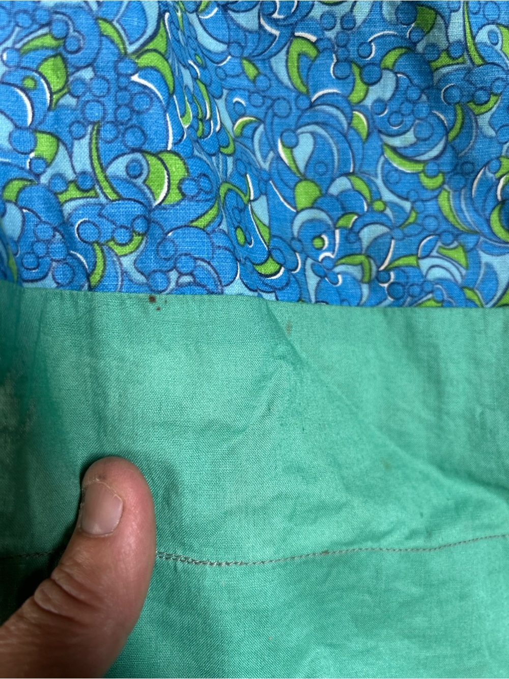Vintage 60s/70s Handmade Apron - Picture 8 of 12